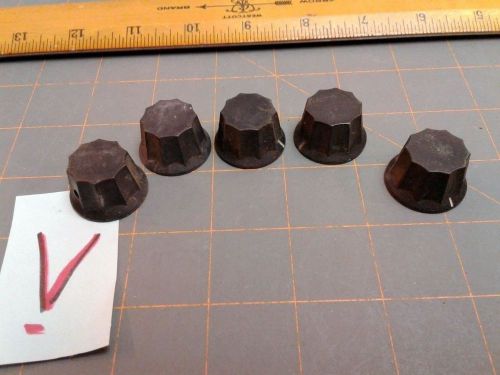 5 VTG Bakelite Scale Knobs for Gram-Atic Electric Balance Scale