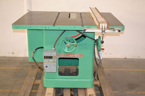 Powermatic 72 12&#034; table saw, 5hp motor, vintage for sale