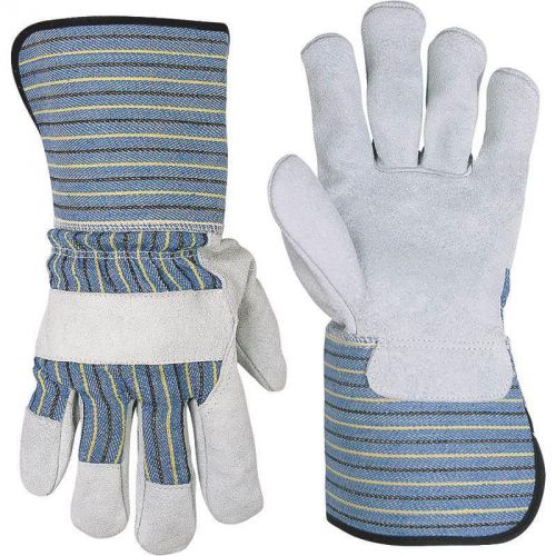 LTHR PALM W/ 4.5IN SAFETY CUFF Custom Leathercraft Gloves - Leather Palm 2048L