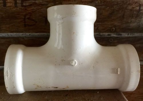Harco pvc 3&#034; knock-on/slip-on tee coupling water sewer pipe etc..plumbing for sale