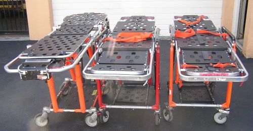 Lot of three(7) ferno pro-flexx ambulance stretchers for sale