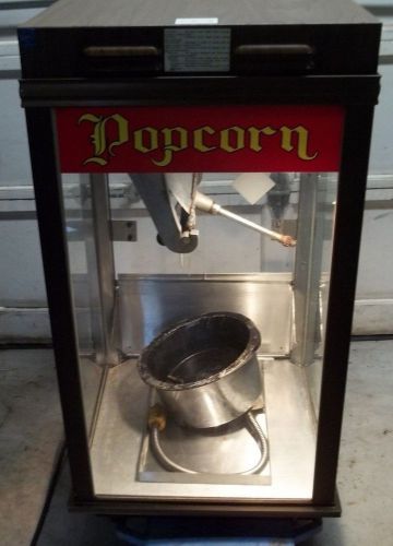 Gold Medal Deluxe Pinto Pop Commercial Popcorn Machine 2147