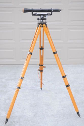 Antique lietz umeco #180 18&#039;&#039; dumpy level with tripod for sale