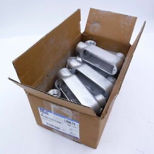 (Box of 10) Madison Electric LBM-75 Malleable Conduit Body 3/4&#034;