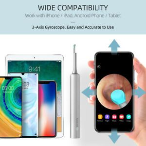 4.5mm Wireless Otoscope Endoscope Ear Cleaner For Android iPhone Smartphone!