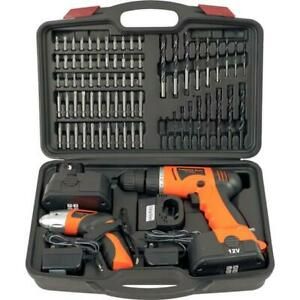 Trademark ToolsT 74 piece Combo Cordless Drill &amp; Driver
