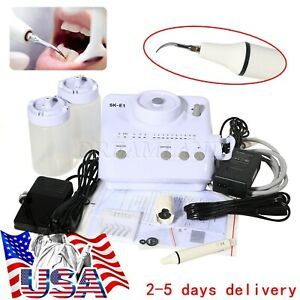 For Cavitron Dental Ultrasonic Scaler fit EMS Handpiece Tip+2 Bottles USPS-FDA