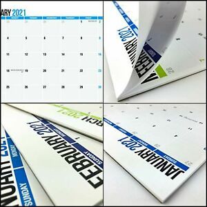 2021 Magnetic Calendar Pad for Refrigerator 11x8.5 In Strong Magnets 12 Months