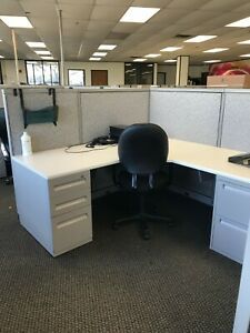 used office cubicles