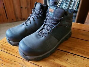 Timberland PRO Ridgework Comp Toe Work Boots, Men&#039;s Size 10M, Black