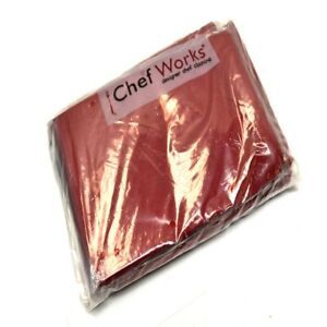 (6) NEW Chef Works Red Neckerchiefs 100% Cotton NECC-RED-0 (One Size Fits Most)