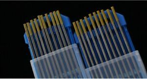 Tungsten Electrode Copper alloy 10pcs Rod 1.0/1.6 /2.0/2.4/3.0/3.2/4.0*150mm