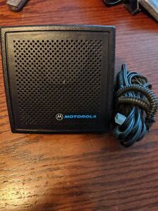 Motorola HSN6001A External Speaker Fire Police EMS Service Radio Vehicle mount