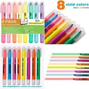 Feela Bible Gel Highlighter Study Kit (8 Bright Colors)