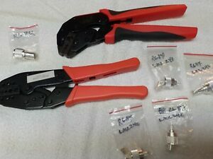 Coax Crimper Set of 2: DX Engineering DXE-UT-CRMP2 &amp; QuickSilver radio Crimper