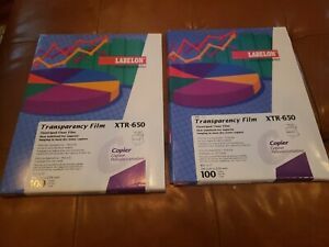 Labelon COPIER Transparency Film XTR 650 136 sheets NEW