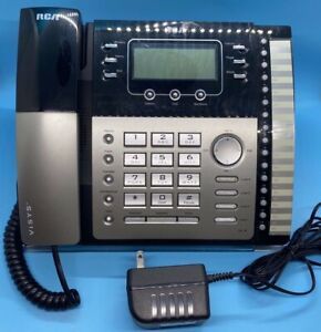 RCA Visys 4-Line Business Office Phone Model No.25424 RE1-A w/Adapter