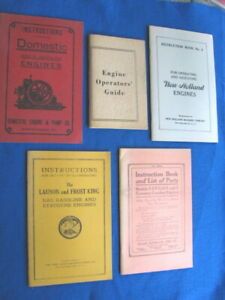 DOMESTIC,ENG OP,LAUSON,NEW HOLLAND,SEARS Stationary Gas Engine MANUALS,REPRINTS
