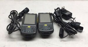 Lot Of 2 WASP HC1 HANDHELD BARCODE DATA PDA SCANNER READER