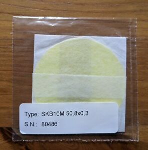 2&#034; YAG:Ce wafer 300um thickness scintillator scintillation radiation detection