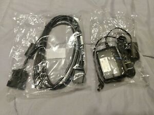 Ingenico CAB350948B POS Ethernet Network Cable with PSC16A-080 Power Adapter