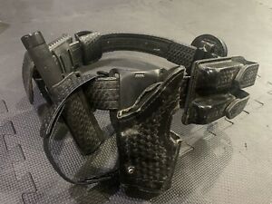 police duty belt basketweave