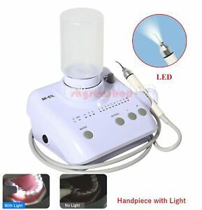 Dental Ultrasonic Scaler &amp; LED Fiber Optic Handpiece fit EMS Self water supply