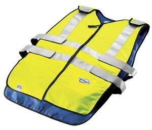 Techniche TechKewl ANSI Class II Compliant Hi-Viz Phase Change Cooling Vest