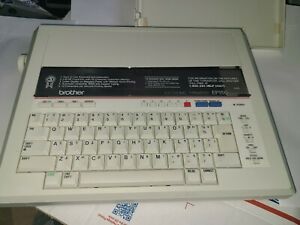 Brother Electronic Typewriter EP150 Portable untested for parts or repair as is