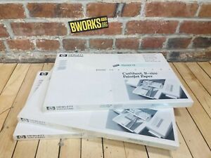 Hewlett Packard Paint Jet XL Cut Sheet B-size Printer Paper Color Graphics NOS