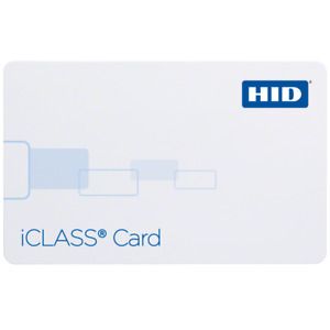 HID 2000PGGMN Contactless Access 2k Smart Prox Card, Programmed iCLASS 25-Pack