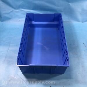 SSI Schaefer RK 421 B Polystyrene, Blue Shelf Container FNIP