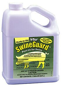 SwineGuard Y-Tex Pour-On Pigs Mange Lice Flies Mosquito