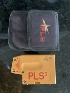 Pre-Owned PLS3 Laser 3 Dot Red Laser Level