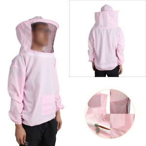 Beekeeping Jacket Veil Bee Keeping Hat Sleeve Suit Hat Smock Equipment Free Size