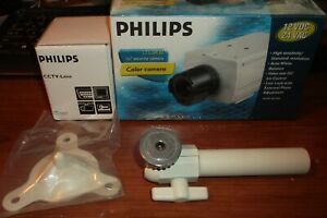 PHILIPS COLOR CAMERA 1/3&#034; VARI-FOCAL LENS &amp; MOUNT ALL NEW UNOPENED  (1)