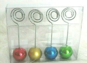 MARCEL SCHURMAN MULTICOLOR MEMO CLIPS SET OF 4 NWT