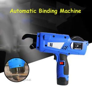 Handheld 12.8V Automatic Electric Reinforcing Bar Tier Tying Machine Power Tools