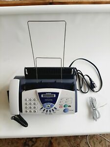 Brother FAX-575 Personal Fax Machine with Phone and Copier Tested Works