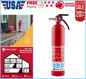 2.5 lbs Standard Home Fire Extinguisher Safety Rechargeable UL Rated 1-A:10-B:C