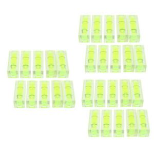 30Pieces/Pack Bubble Spirit Level Levels for Hand Tools Measuring Green Color