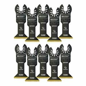 Imperial Blades IBOAT240-10 One Fit 1-3/4&#034; Titanium Blade, 10PC, Multi, One Size