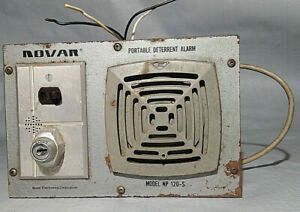 Novar Portable Deterrent Alarm Model NP 120 S, Parts Only Non-Working