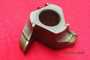 SHAPER CARBIDE TIPPED CUTTER 3/4 INCH BORE USED ONLY ONCE