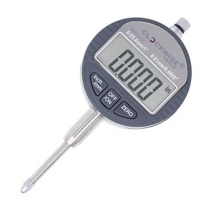 Clockwise  Tools  DIGR - 0105  Electronic  Digital  Dial  Indicator  Gage  Gauge