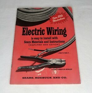 Electric Wiring Sears Roebuck and Co. Materials and Instructions Manual