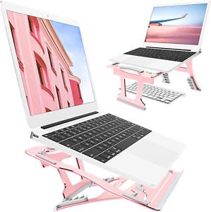 Laptop Stand, 9 Angles, 3 Folding Modes in 1. Portable Ergonomic Angled Laptop A