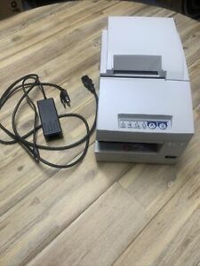 Epson TM-U675 M146A White POS Receipt Printer USB Interface Mint