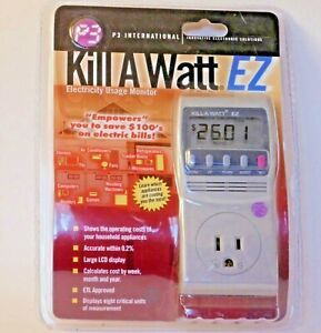 P3 KW Kill A Watt EZ Power Meter Electricity Usage Monitor P4460 New in Box