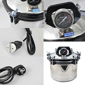US FAST 8L Dental Medical Steam Autoclave Sterilizer Dual heating system CE FDA